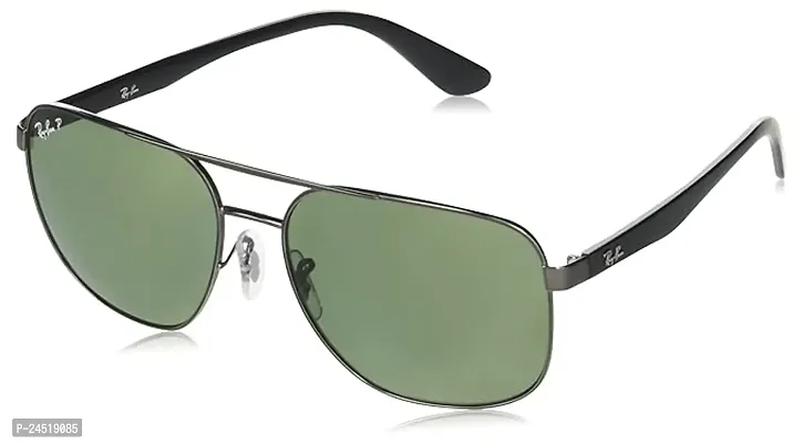 Fabulous Green Plastic Oval Sunglasses For Men-thumb0