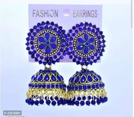 Traditional Jhumki Earrings for Women-thumb0