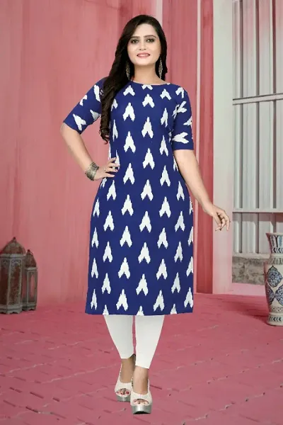 Must Have!!! Cotton Printed Casual Kurti