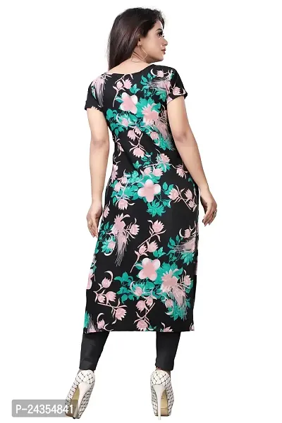 Classic Crepe Printed Kurti For Women-thumb5