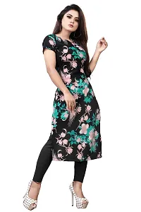 Classic Crepe Printed Kurti For Women-thumb1