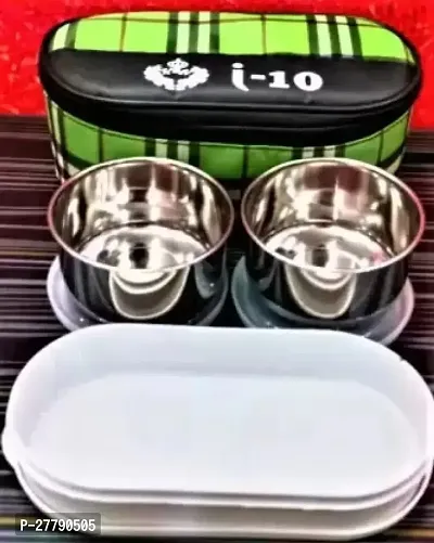 Modern Stainless Steel Lunch Boxes with Bag