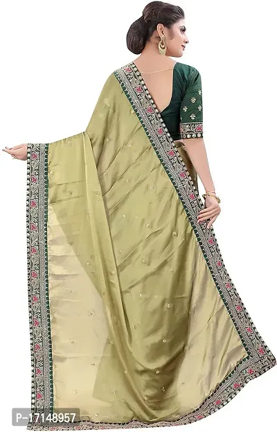 Stylish Fancy Designer Art Silk Saree With Blouse Piece For Women-thumb2