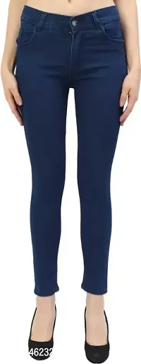 KIARAA  Slim Women Navy Blue Jeans-thumb0