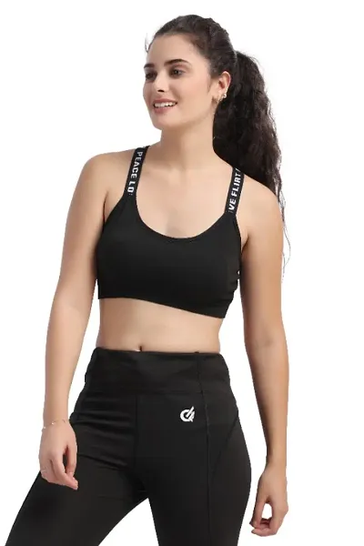Buy ENVIE Women's Molded Cotton Sports Bra/Full Coverage, Non-Padded,  Non-Wired, T-Shirt Type Bra/Workout/Yoga Ladies Inner Wear Daily Use Sports  Bra - White (M) Online at Best Prices in India - JioMart.
