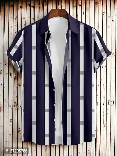 Classic Cotton Spandex Casual Shirts for Men