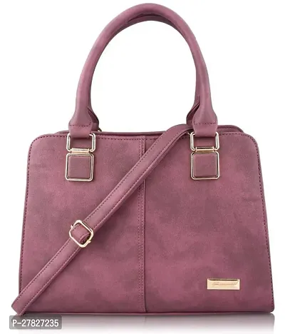 Women Fashion Handbags Women and Girls Handbag for Office Bag Ladies Travel Shoulder Bag Maroon Color-thumb0