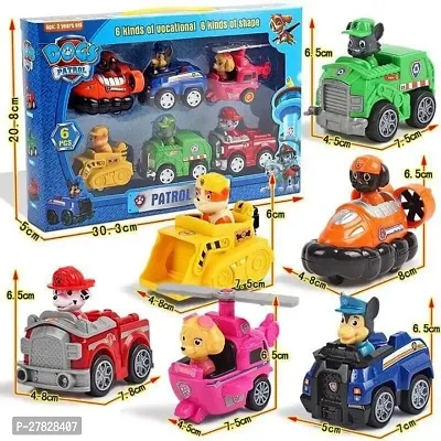 baby  kids toys READY TO ATTACK (SMALL SIZE PAW PATROL 6 IN 1 SET) pack Of 6