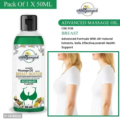 Abhigamyah Breast massage oil helps in growth/firming/tightening/ bust36 natural Women  (50 ml) Pack Of -1-thumb0