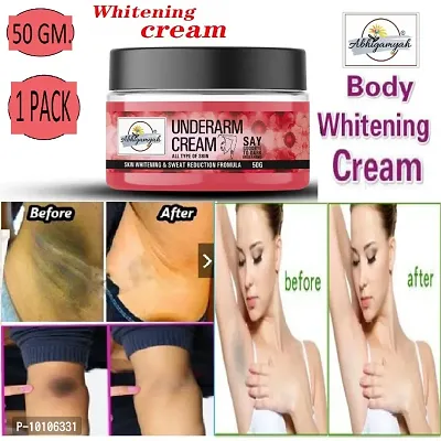 ABHIGMYAH Underarm and Neck Back Whitening Cream For Lightening  Brightening All Skin types  (50 g) pack of-1