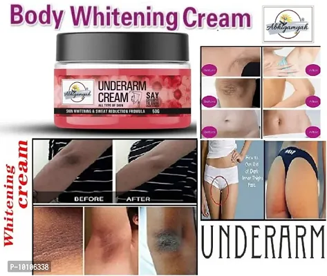ABHIGMYAH Underarm and Neck Back Whitening Cream For Lightening  Brightening All Skin types  (50 g) pack of-1-thumb0