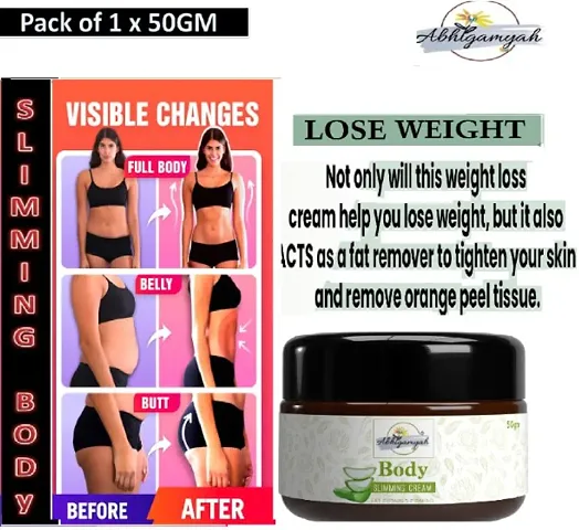 ABHIGAMYAH Body Slimming Creamweight Loss Body Fitness Shaping Fat Burner Cream (50g) (Pack of 1)