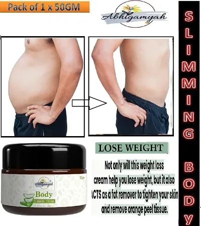 ABHIGAMYAH Body Slimming Creamweight Loss Body Fitness Shaping Fat Burner Cream (50g) (Pack of 1)