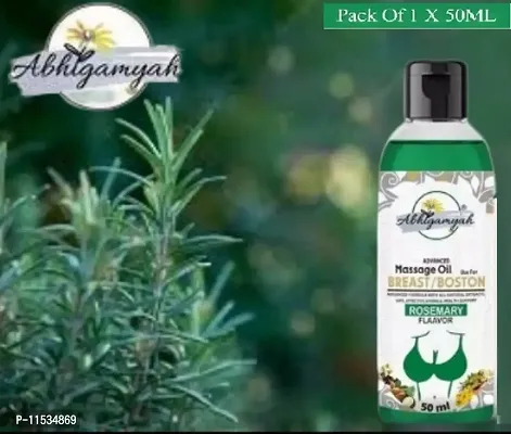 : Abhigamyah Breast massage oil helps in growth/firming/tightening/ bust36 natural Women (50 ml) Pack Of -1