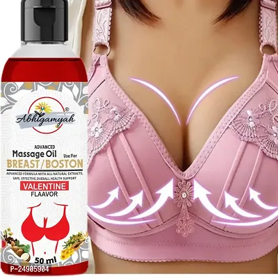 RED ROSE Bigger Breasts Enlargement Tighten Massage Oil Its Breast Growth  Tighten Massage Oil for Women- STRAWBERRY,RED ROSE OIL,COCONUT OIL,ALMOND OIL,SUNFLOWER OIL  FENUGREEK OIL Relieves Stress