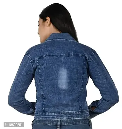 Trendy Denim Jacket For Women-thumb4