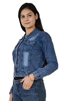 Trendy Denim Jacket For Women-thumb1