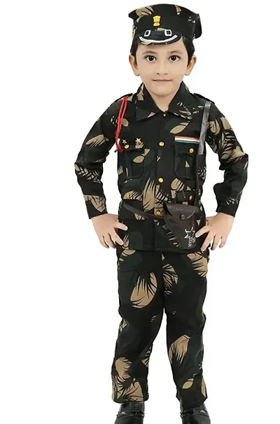 Trending Army Dress For Kids