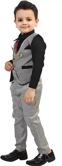 saurabhanchal  black Cotton clothing sets for boys (6months-10years) in different colours-thumb3