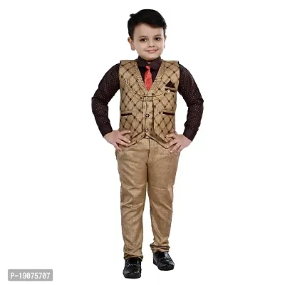 saurabhanchal  coffee Cotton clothing sets for boys (6months-10years) in different colours