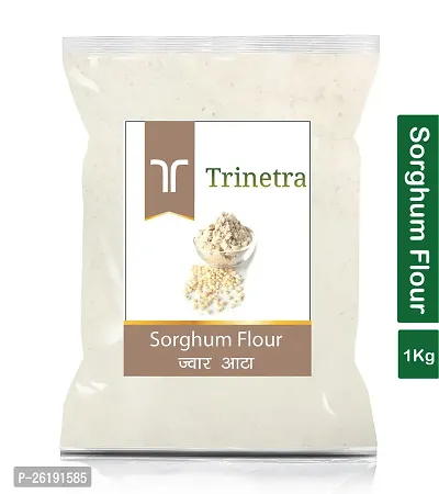 Trinetra Jowar Atta (Sorghum Flour) 1Kg Pack