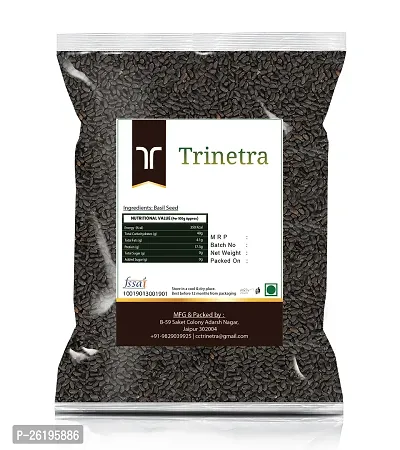 Trinetra Sabja Seed (Basil Seed) 250gm Pack-thumb2