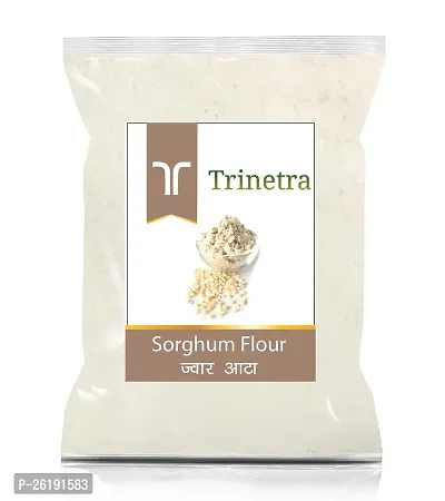 Trinetra Jowar Atta (Sorghum Flour) 500gm Pack-thumb0