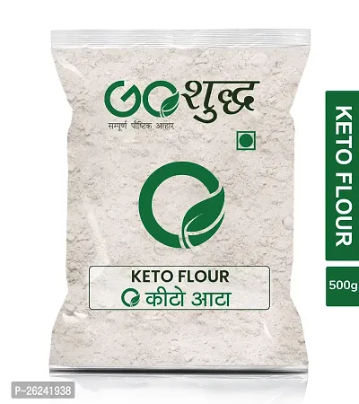 Goshudh Keto Flour (Low Carb Ketto Atta)nbsp;500gm Pack