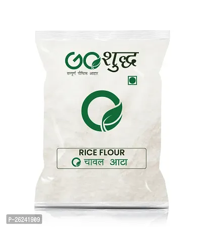 Goshudh Chawal Atta (Rice Flour) 500gm Pack-thumb0