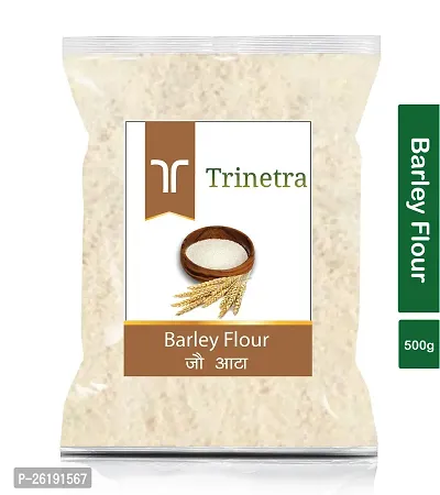 Trinetra Jau Atta (Barley Flour) 500gm Pack-thumb0