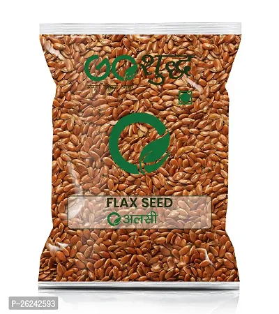 Goshudh Alsi Seed (Flax Seed) 1Kg Pack-thumb0