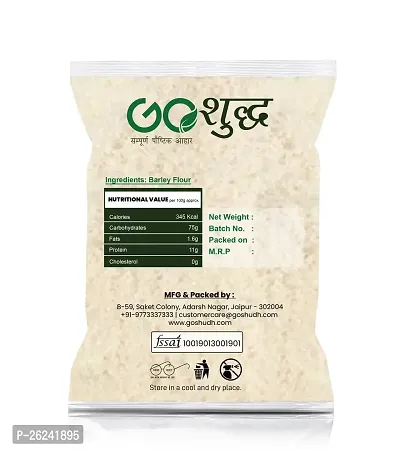 Goshudh Jau Atta (Barley Flour)- 500gm Pack-thumb2