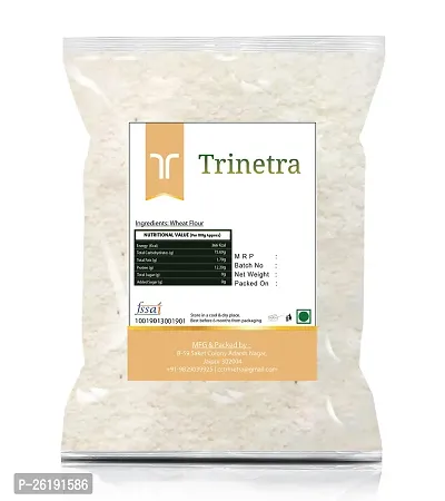 Trinetra Chakki Atta (Wheat Flour) 1Kg Pack-thumb2