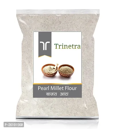 Trinetra Bajra Atta (Pearl Millet Flour) 500gm Pack-thumb0