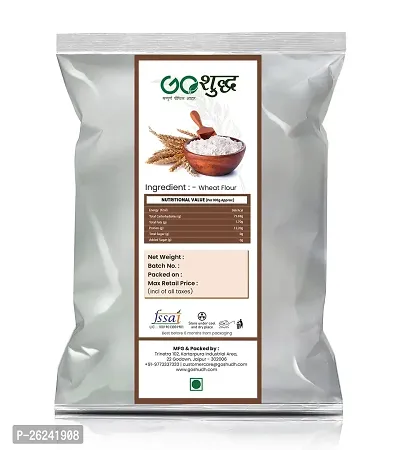 Goshudh Chakki Atta / Wheat Flour 2Kg Pack-thumb2