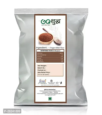 Goshudh Ragi Atta (Finger Millet Flour)- 2Kg Pack-thumb2