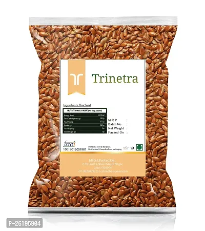 Trinetra Alsi (Flax Seed) 1Kg Pack-thumb2