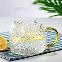 MUAC Drinking Mug for Cocktails, Water, Soda, Juice, Milk, Coffee, Cappuccino, Latte, Espresso, Americano, Coke Teacup (Transparent, 440ML) (2cup)-thumb4
