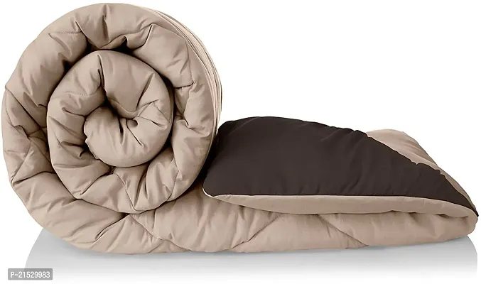 TEXCASAA  Self Design Double Comforter for Heavy Winter-thumb0