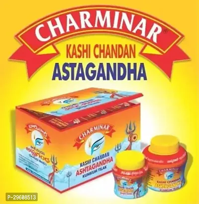 Charminar Kashi Chandan Ashtagandha Kumkum Tilak Pure Chandan Powder for God Poojan 30 GMS (Buy one get one Free)