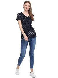 RUTE Cotton Jersey Half Sleeves Printed T-Shirts for Women-thumb4