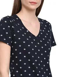 RUTE Cotton Jersey Half Sleeves Printed T-Shirts for Women-thumb3