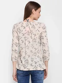 RUTE Women's Viscose Raglan Floral Top with Plus Size (2XS to 10XL)-thumb2