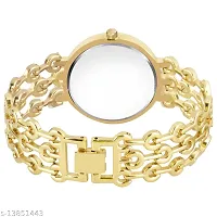 Bolun Gold Peacock Metal Girls and Women Watch-thumb3