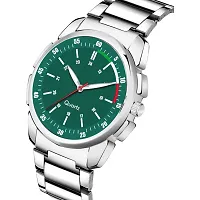 Stylish Green Dial Analog Watch For Men-thumb1