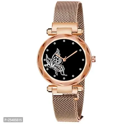 Bolun Rose Cash Megnet Rose Analog Women and Girls Watch-thumb2