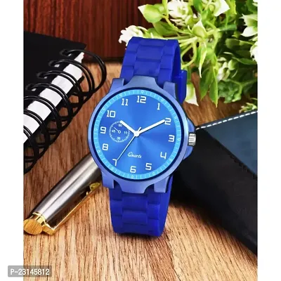 Trendy Ca Blue Rr Dial Men Pu Watch-thumb0