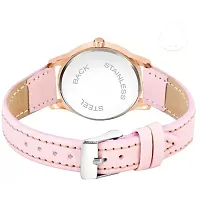 Bolun Black 4Figure Dial Rose Rl Cash Leather Pink Belt Analog Women and Girls Watch2-thumb3