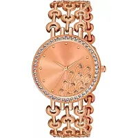 Bolun Rose Peacock Three Line Belt  Girls and Women Watch-thumb1