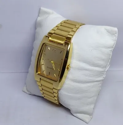 Stylish Gold Plated Analog Watches for Men